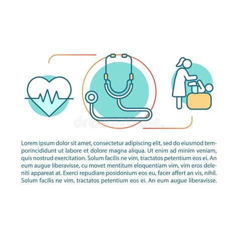 Pediatric Cardiology Concept Icon Stock Vector - Illustration of concept, cardiogram: 178576038