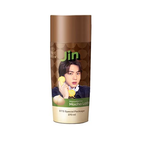 Café Coreano Hot Brew BTS Macadamia Mocha Latte Jin 270mL Hachi8