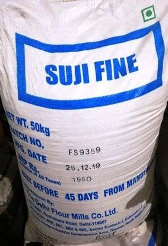 Indian Wheat Delhi Mill Suji Fine Kg At Rs Bag In Delhi Id