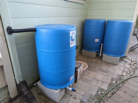 From Rain Barrel Kit To Install Bluebarrel Rainwater Catchment