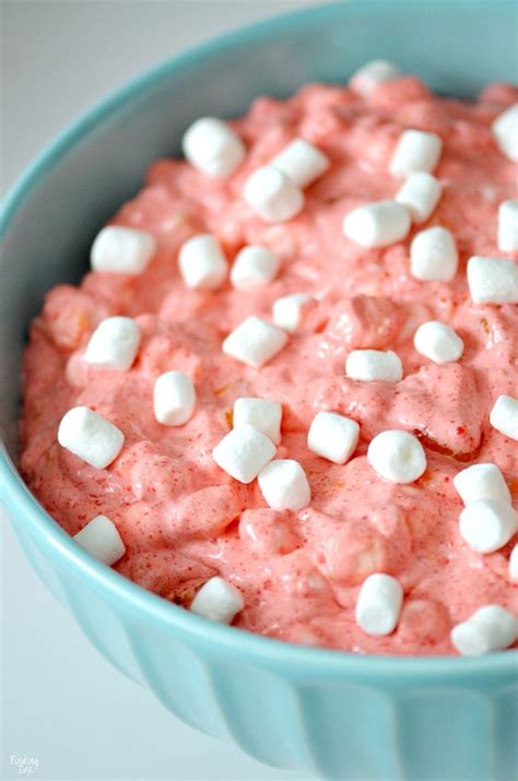 Cherry Jello Marshmallow Salad Is A Fluffy Side Dish Loaded With Flavor And Sure To Be A