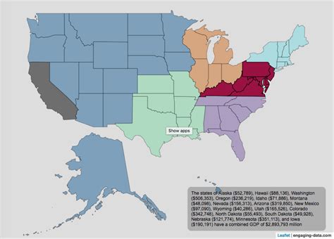 Size Of California Economy Compared To Rest Of Us Engaging Data