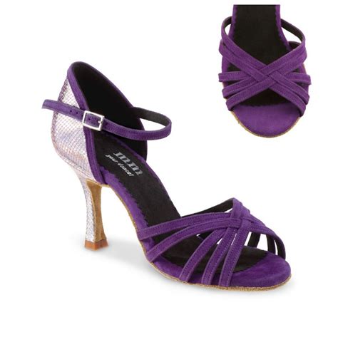 Dark purple suede leather heels for weddings Shiny purple party shoes