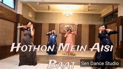 Hothon Mein Aisi Baat Song Essy Dance Steps Sanah Moidutty Sen