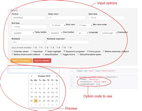 Tutorial Add A Date Picker To A Bootstrap Form Formden