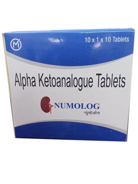 Numolog Alpha Ketoanalogue Tablet Packaging Type Box Packaging Size