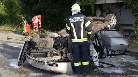 21 Jähriger bei Alko Unfall in Oberösterreich getötet