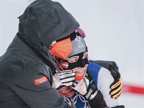 Stadlober Unterweger Jubeln Im Teamsprint Ber Rang Sechs Sn At