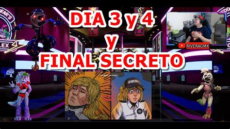 Adios Chica Y Roxi Y Mi Final Secreto Por Fin Five Night At