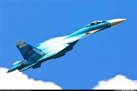 Sukhoi Su 27sm Russia Air Force Aviation Photo 2177086