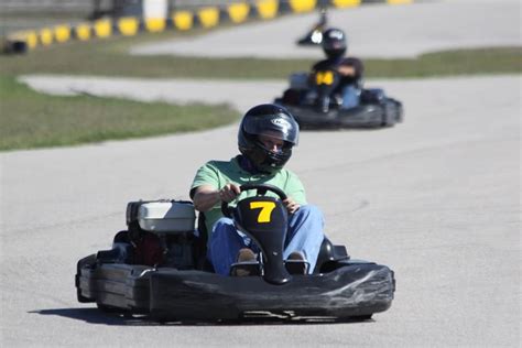 Msr Houston 34 Mile Kart Track The Karts Deliver Speeds From 20 To 90