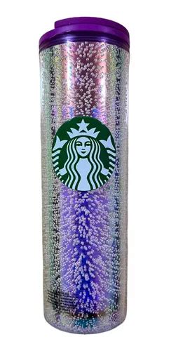 Termo Tumbler Starbucks Burbujas Morado Edición Navidad 2022 Envío gratis