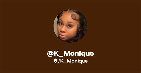 K Monique Instagram TikTok Linktree