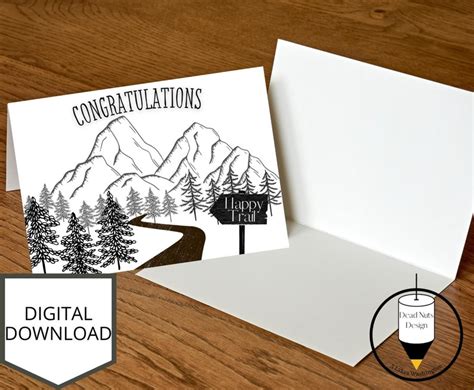 Printable Congratulations Card Congrats Greeting Card Happy Etsy