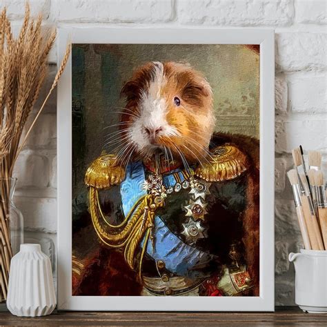 Custom Hamster Poster Etsy