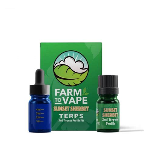 Farm To Vape Natural Terpenes Sunset Sherbet 2 Ml