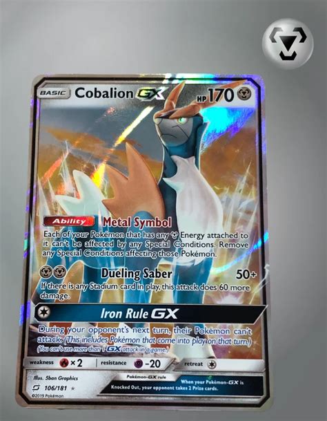 Cobalion Gx Team Up Tcg Coleccionistas