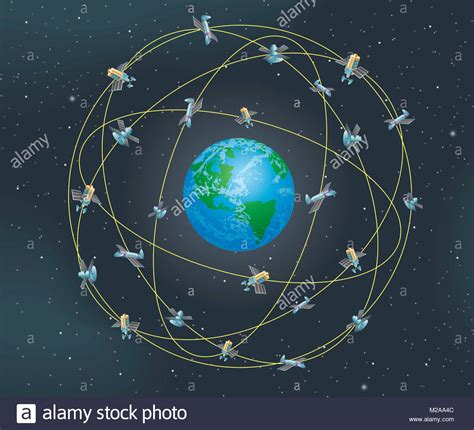 Satellite Orbiting Earth Stock Photos & Satellite Orbiting Earth Stock ...