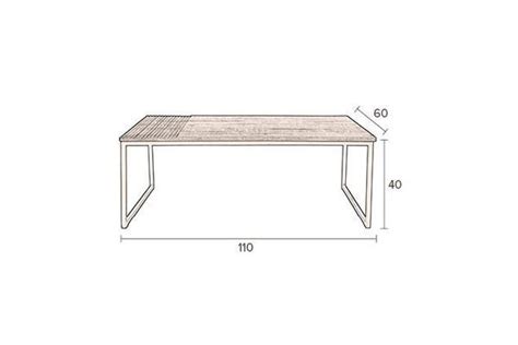 Table Basse Randi Rectangulaire Dutch Bone 110cm Maison En Vogue