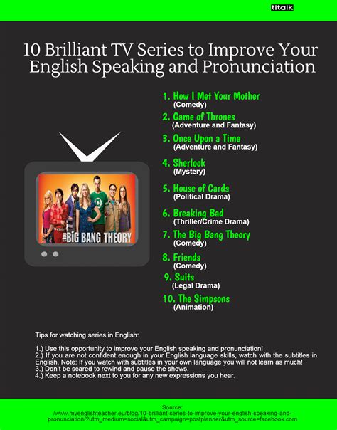 10 Brilliant Tv Series To Improve Your English Speaking And