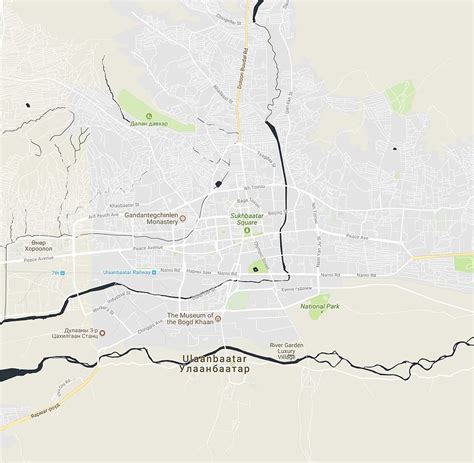 Download Detailed Map Of Mongolia HD Maps (Images & PDF) | Longitude PR ...