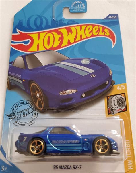 Hot Wheels 2022 HW Drift 2 5 95 Mazda RX 7 177 250 Blue 53 OFF