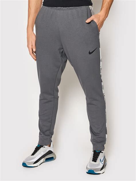 Nike Spodnie Dresowe Dri Fit Dd Szary Standard Fit Modivo Pl