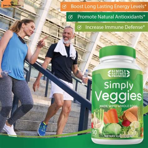 Simply Natures Promise Veggie And Fruit Capsules Made With