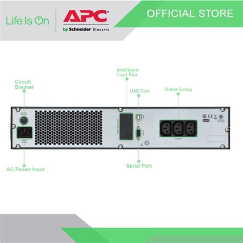 > UPS » UPS APC » UPS APC SRV1KRIRKE Easy UPS Online 1000VA 900W Rackmount • PRODIGI Com : 0812 ...