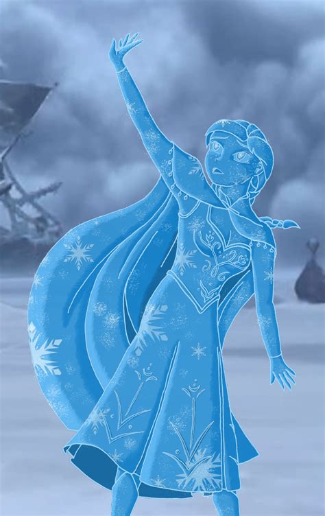 Anna Frozen in Ice - Colored by GDkitty on DeviantArt