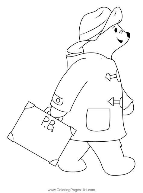 Pin On Paddington Coloring Pages