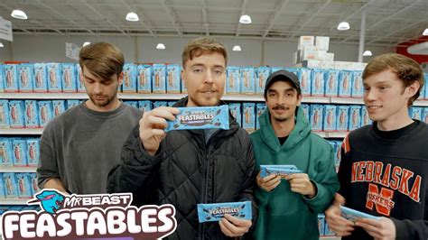 Mrbeasts New Chocolate Bar Mrbeast Claims His New Feastables Bars Are