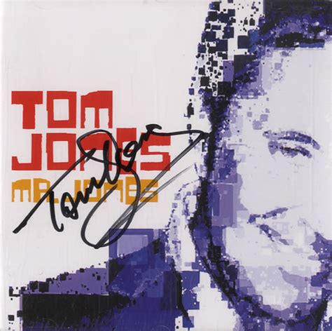 Tom Jones Mr Jones Autographed UK CD Album CDLP 587510