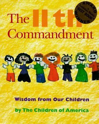 The 11th Commandment: Wisdom from Our Children by Jewish Lights ...