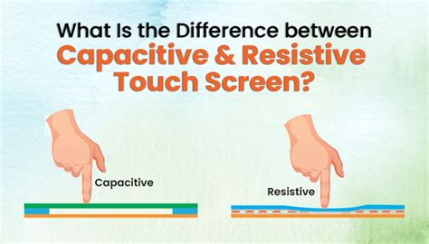 Pantallas táctiles resistivas versus capacitivas la guía definitiva