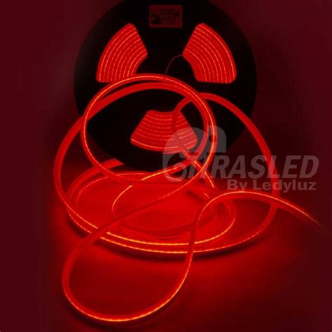 Neon Led Flexible X Mm V W Ip Luz Roja Longtitud Metros Tira