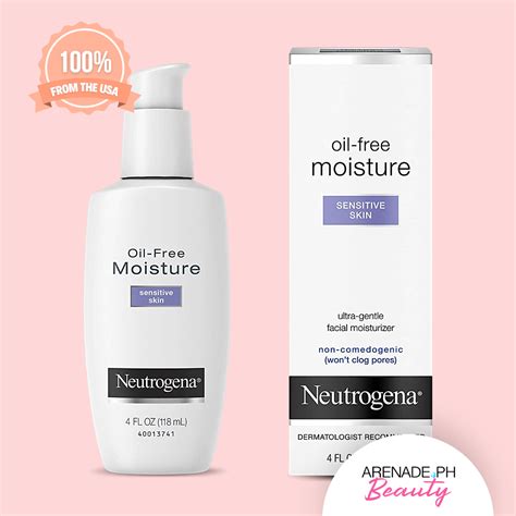 Neutrogena Oil Free Moisture Sensitive Skin Ultra Gentle Facial