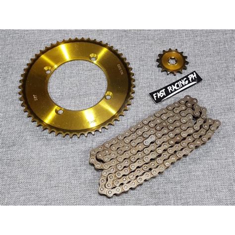 KAWASAKI KLX 150 CHAIN AND SPROCKET SET 428 Heavy Duty 47t 14t Klx150