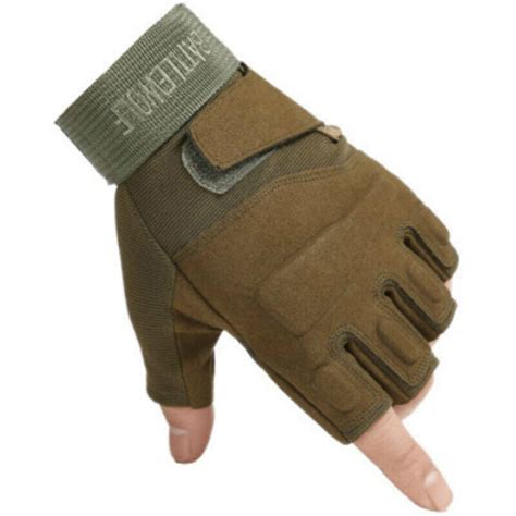 Outdoor Tactical Gloves Sport Gloves Half Finger Military Men