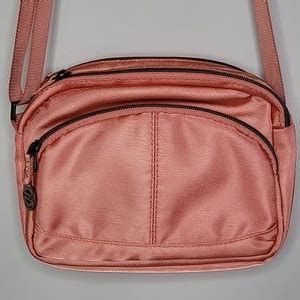 Travelon Bags Travelon Multicompartment Crossbody Bag Coral Poshmark