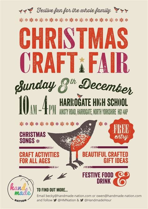 Christmas Craft Fair Leaflet