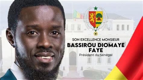 Urgent D Clarations De Bassirou Diomaye Faye President Apr S Les