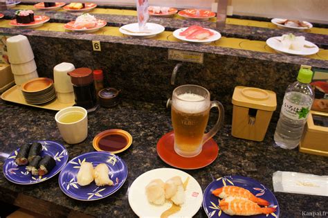 Kaiten-zushi - The Conveyor Belt Sushi Restaurants