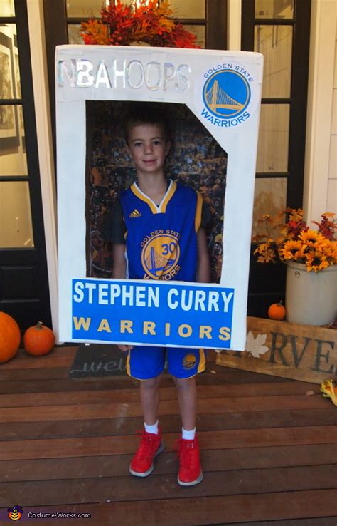 Stephen Curry Basketball Card Costume