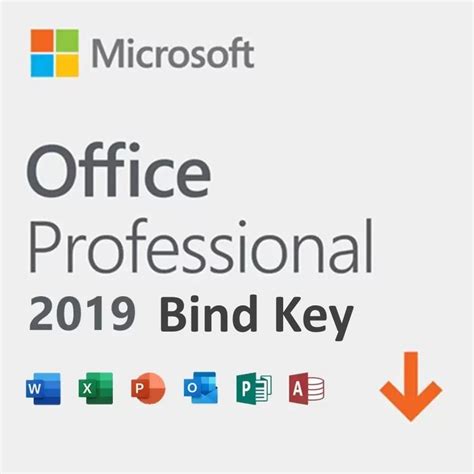 Office 2019 Professional Plus Account Binding Lifetime Retail Key For