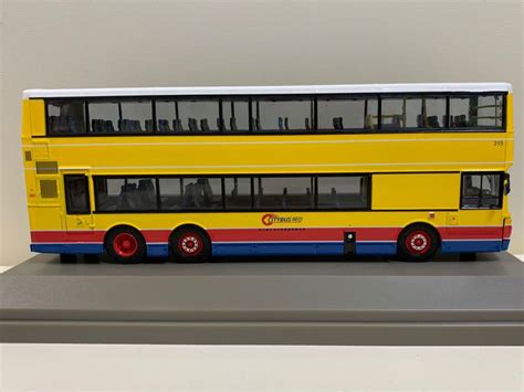 全新 城巴 富豪奧林比安12米 巴士模型 315 E21A 愛民邨CTB Volvo olympian 12m 興趣及遊戲 收藏品及