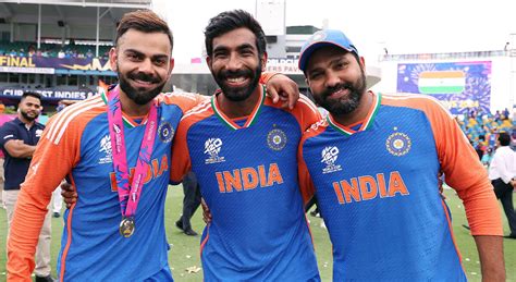 Virat Kohli Rohit Sharma e Jasprit Bumrah serão poupados para a série