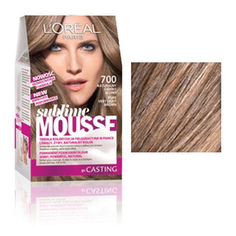 L OREAL PARIS SUBLIME MOUSSE Pianka Koloryzująca do Włosów Sublime