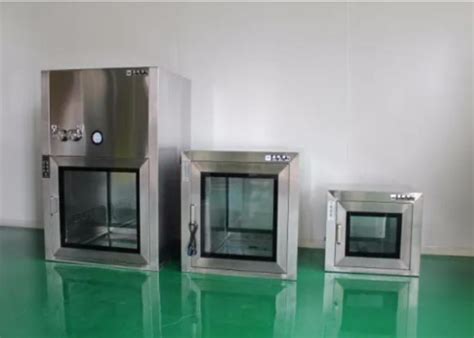 ISO5 Electronic Interlock Pharmaceutical Clean Room Pass Box Powder Coated