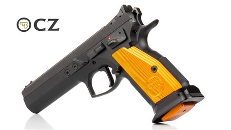 Pistolet Semi Automatique CZ 75 Tactical Sport Orange Cal 9x19